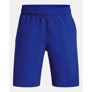 Under Armour Boys UA Woven Graphic Shorts XL Blue